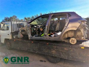 Carroçaria renault clio cinzento furtado grr