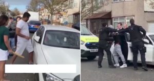 BMW Série 1 Branco estava a ser furtado quando populares interviram