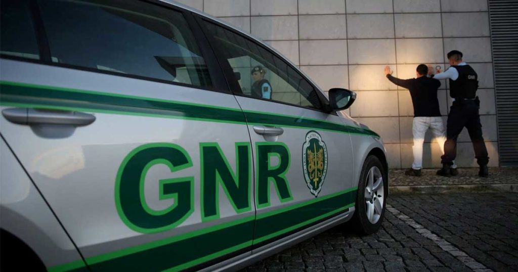 Detido pela Guarda Nacional Republicana GNR